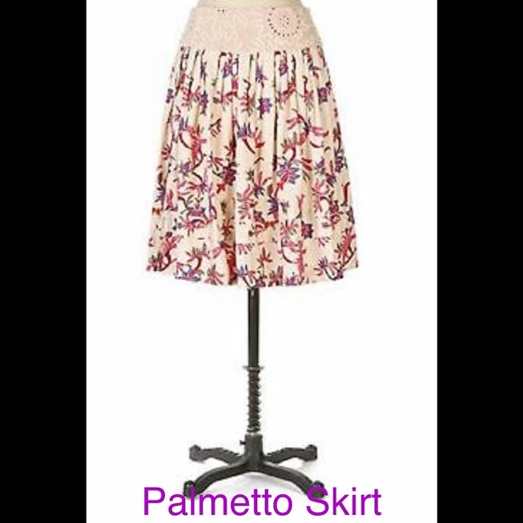 Anthropologie Dresses & Skirts - Anthropologie Viola Palmetto Skirt VGUC